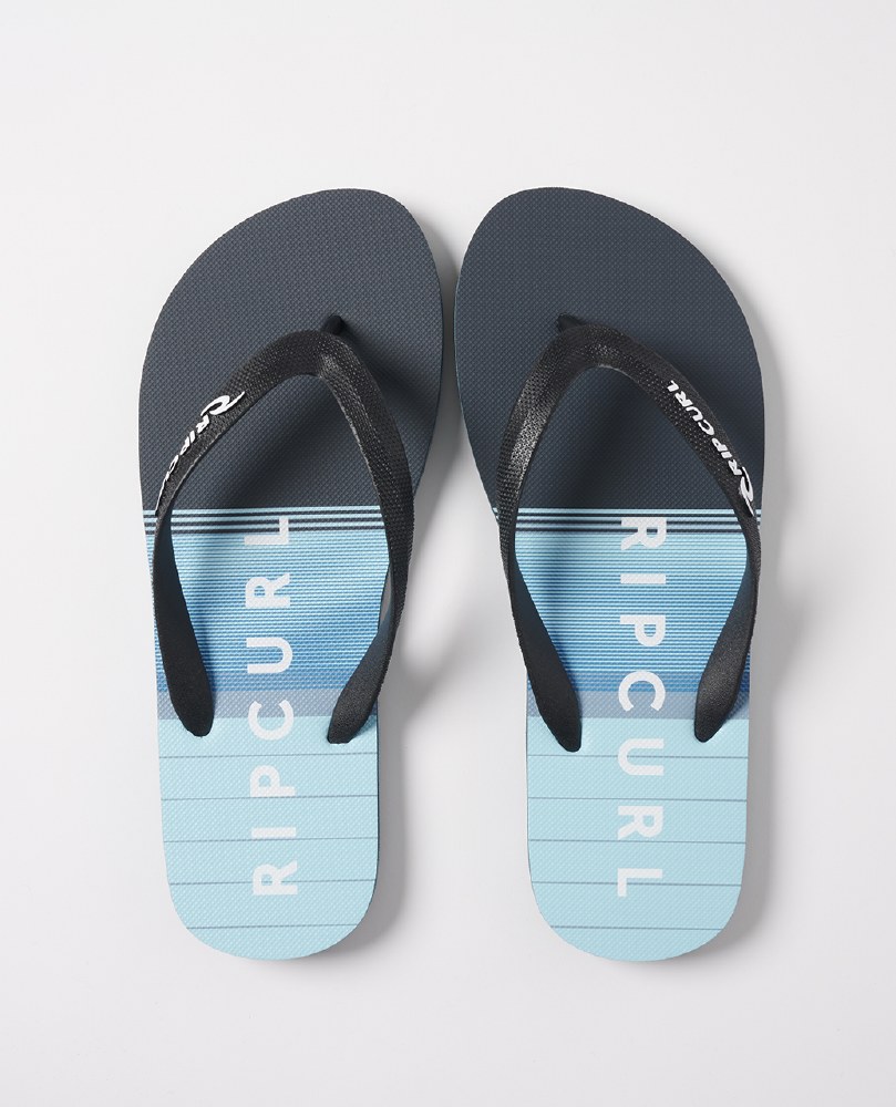 RC JUNIOR BREAKER FLIP FLOPS BLACK/BLUE 31 - LAHINCH SURF SHOP