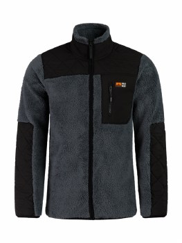 PR MEN'S LONGTON ZIP FLEECE BASALT GREY M