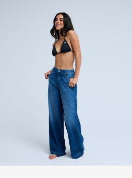 RX WOMEN'S COAST KISS JEANS DEEP SEA BLUE 2XL/44
