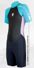ALDER IMPACT SHORTIE JUNIOR GIRL 12