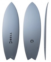 BELL SURF EASE BAT FISH SURFBOARD 6'2" 42Lt