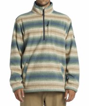 BB MEN'S BOUNDARY MOCK NECK FLEECE DUNE S