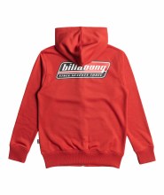 BB JUNIOR FOUNDATION ZIP HOODY RED 10