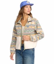 BB ROCK JETTY ZIP FLEECE WHITECAP XS/6