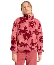 BB TIME OFF 1/2 ZIP FLEECE ROSE XS/6