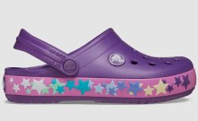 CROCS TODDLER LIGHTS CLOG AMETHYST C4