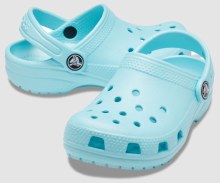 CROCS KIDS CLASSIC CLOG PURE WATER J1