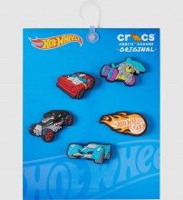 CROCS JIBBITZ HOT WHEELS 5 PACK