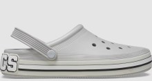 CROCS ADULT OFF COURT CLOG LIGHT GREY M6 W8