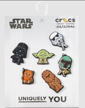 CROCS STAR WARS CHARACTER 6 PACK JIBBITZ