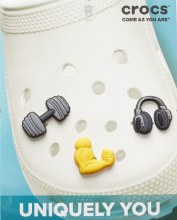 CROCS WORKOUT 3 PACK JIBBITZ