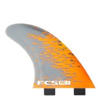 FCS PC-7 ORANGE PERF GLASS TRI LARGE