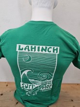 LSS LOGO PRINT JNR TEE GREEN XL