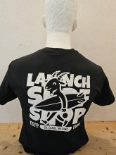 LSS GOAT PRINT TEE BLACK S