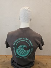 LSS KNOT WAVE TEE CHARCOAL 2XL