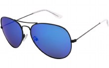 NORTH BEACH CHAR SUNGLASSES BLACK/BLUE