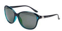 NORTH BEACH FIFINE SUNGLASSES BLACK/GREEN