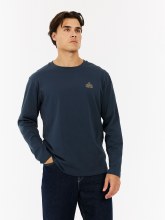 PR MEN'S BRISA LS TEE NAVY S