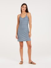 PR WOMEN'S REVOLVY DRESS RAKU BLUE M/38 UK10