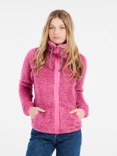 PR WOMEN'S RIRI ZIP FLEECE PINK L/40 UK12