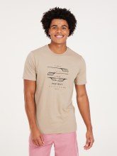 PR MEN'S RIMBLE TEE BAMBOO BEIGE S