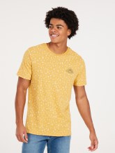 PR MEN'S SCOT TEE YELLOW XS