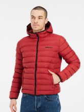 PR MEN'S BASSO PUFFER COAT RED S