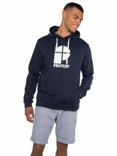 PROTEST MEN'S CLASSIC LOGO HOODY NAVY L