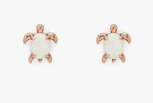 PURA VIDA SEA TURTLE EARRINGS ROSE GOLD