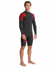 QS 2/2 CZ MERCURY L/S SHORTI RED M