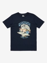 QS JUNIOR SKULL69 TEE NAVY 10