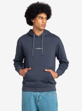 QS MEN'S ABSTRACT NATURE HOODY BLUE M