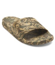 QS MEN'S DOCKYARD SLIDES CAMO GREEN EU39