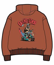 QS GROMS MONKEY CIRCLE HOODY AGE 2