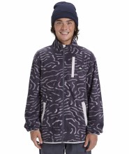 QS NO DESTINATION ZIP FLEECE GREY S