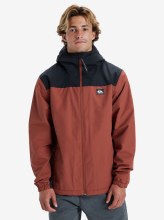 QS MEN'S OVERCAST 3K COAT HENNA S