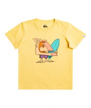 QS GROMS SURF BUDDY TEE YELLOW 2