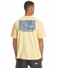 QS MEN'S TAKE US BACK BUBBLE TEE YELLOW S