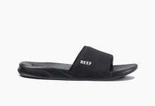 REEF MEN'S ONE SLIDE BLACK US9