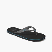 REEF MEN'S SEASIDE FF GREY/AQUA/BLUE US12