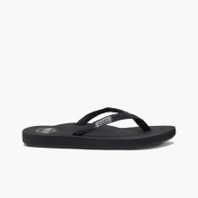 REEF WOMEN'S GINGER FLIP FLOPS BLACK US6