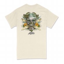 RIETVELD SURF SKULL TEE NATURAL XL