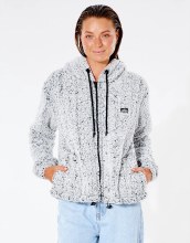 RC WOMEN'S DARK N STORMY ZIP FLEECE XS