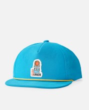 RC ADULT QUICK DRY SNAPBACK CAP BLUE