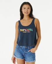 RC WOMEN'S ICONS OF SURF TANK NAVY 2XS