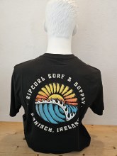 RC MEN'S DESTINATION LAHINCH TEE BLACK 2XS
