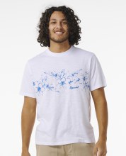 RC MEN'S ALOHA HOTEL LEI LEI TEE WHITE XS