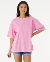 RC WOMEN'S BALANCE HERITAGE TEE PINK XS