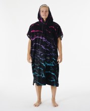 RC ADULT COMBO PRINT HOODED TOWEL B/B