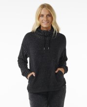 RC WOMEN'S COSY HOODY BLACK MARLE XS